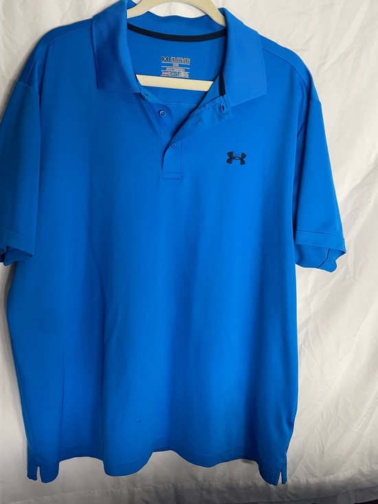 Under Armour Other - Under Armour Blue Men's Polo/Golf Shirt - Short Sleeve Performance